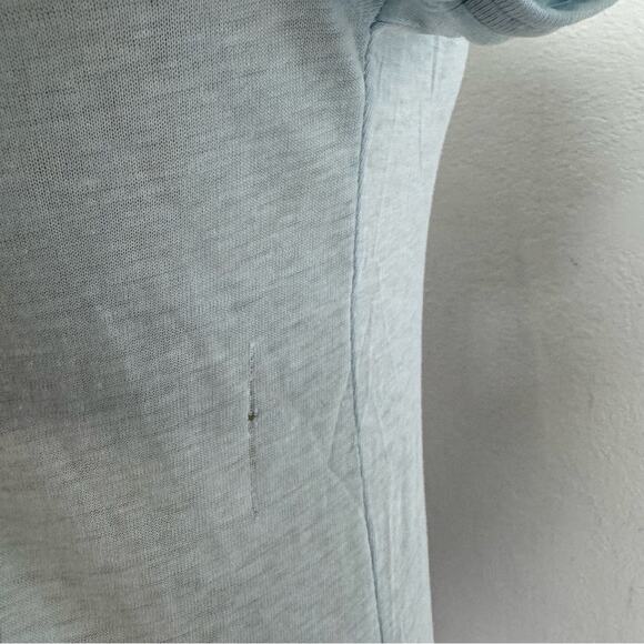 Vintage 70s Seesaw Graphic Nightshirt Nightgown Sheer Novelty Graphic SZ Medium - Picture 5 of 7